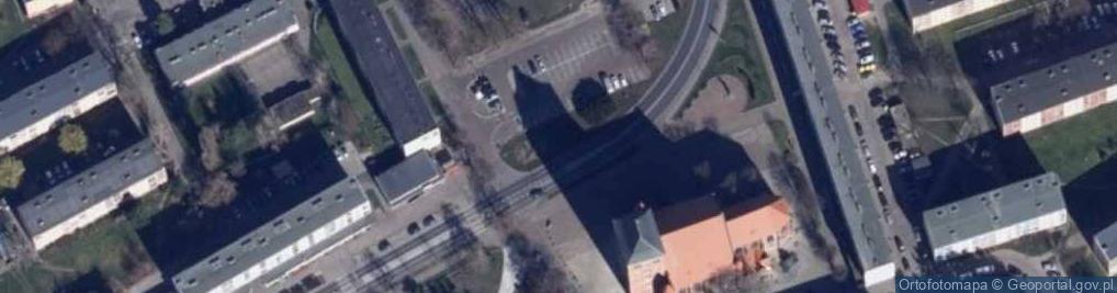 Zdjęcie satelitarne Pomnik Zwycięstwa