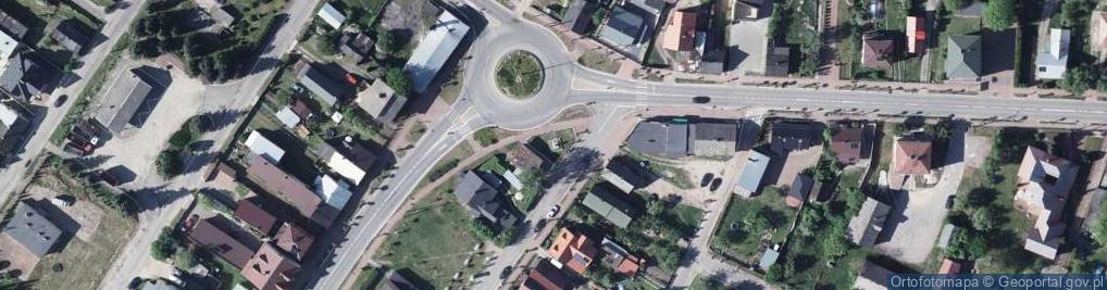 Zdjęcie satelitarne Pomordowanym i zaginionym mieszkańcom Konstantynowa 1944-1947