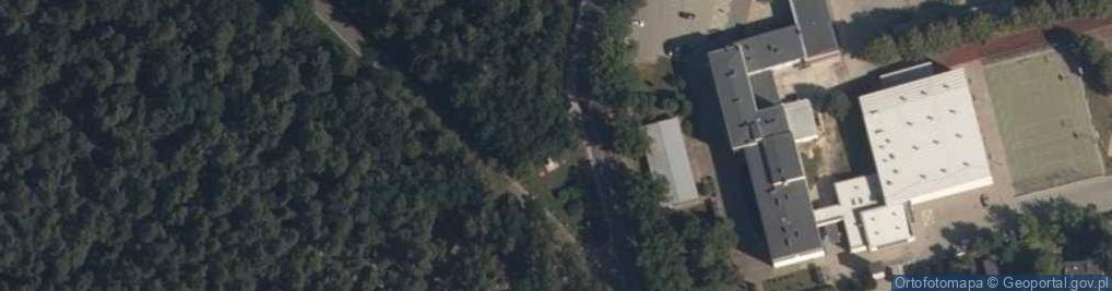 Zdjęcie satelitarne Pomordowanym W Obozie W Czasie II WŚ