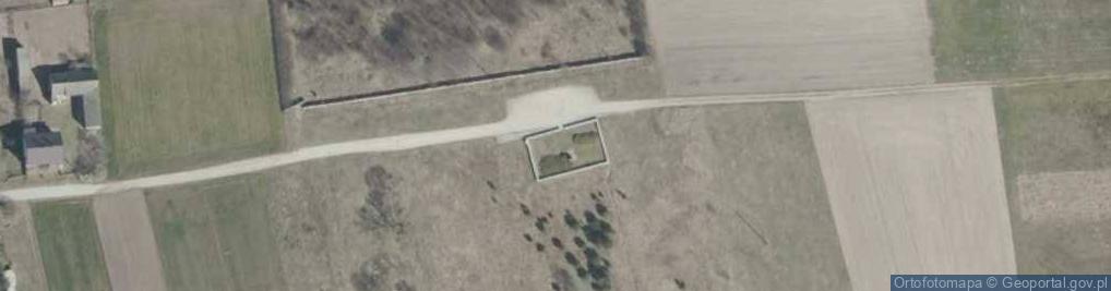 Zdjęcie satelitarne Pomordowanym Żydom