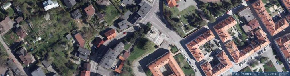 Zdjęcie satelitarne Powstań Śląskich