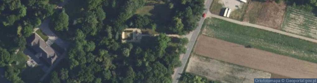 Zdjęcie satelitarne Powstańców Warszawskich