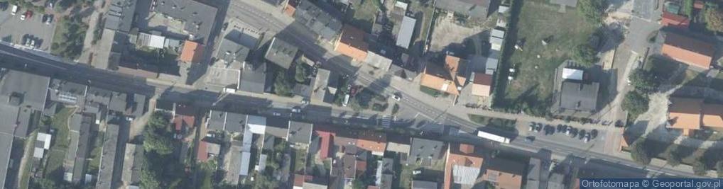 Zdjęcie satelitarne Powstańców Wielkopolskich 1919 r.