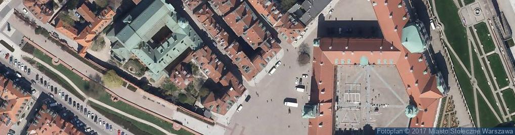 Zdjęcie satelitarne Powstanie warszawskie