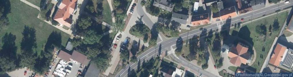 Zdjęcie satelitarne Sowieckim Żołnierzom