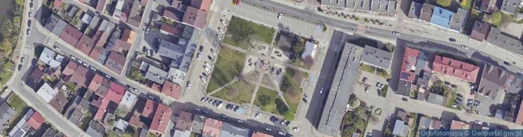 Zdjęcie satelitarne Św. Floriana