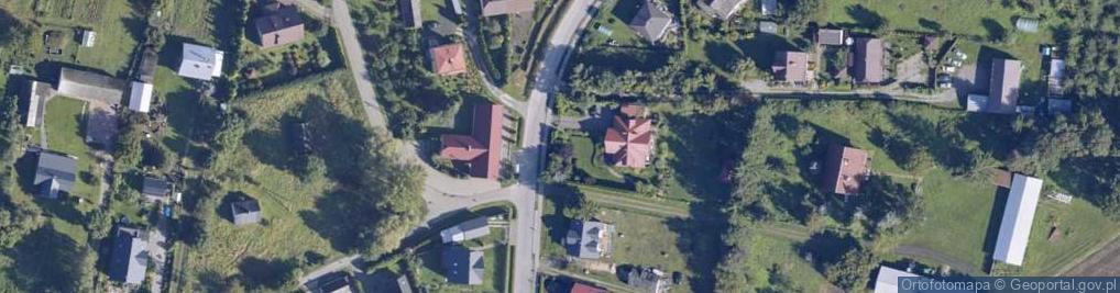 Zdjęcie satelitarne W 40-tą rocznice założenia OSP w Sitańcu pomordowanym przez hit