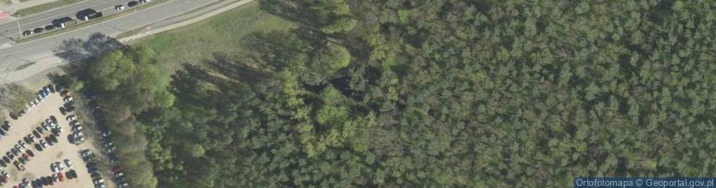 Zdjęcie satelitarne Wdzięczności Armii Radzieckiej