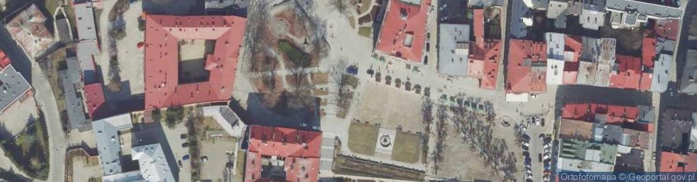 Zdjęcie satelitarne Wojak Szwejk