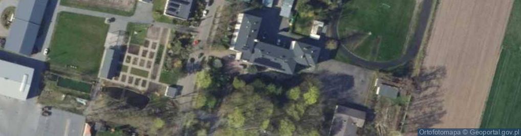 Zdjęcie satelitarne Zamordowanej przez Niemców łączniczce BCh Krysi Idźkowskiej