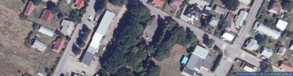 Zdjęcie satelitarne Zginęli za Polskę