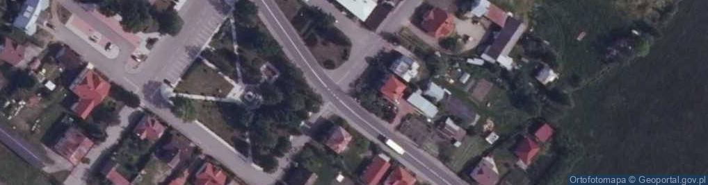 Zdjęcie satelitarne Żołnierzom Armii Krajowej