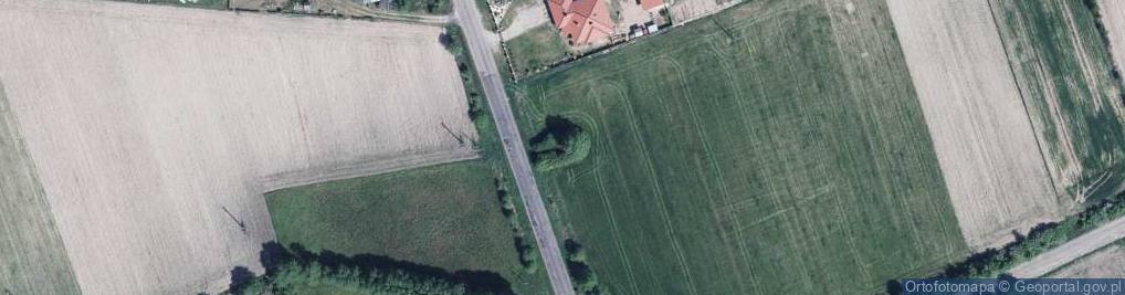 Zdjęcie satelitarne Żołnierzom radzieckim którzy zginęli w latach 1914-1944
