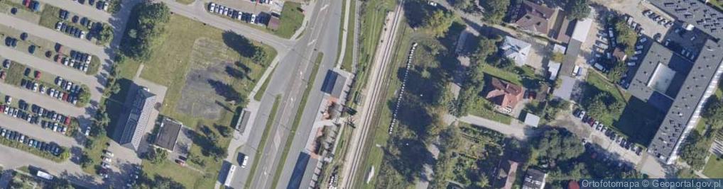 Zdjęcie satelitarne Żydom z getta w Zamościu zamordowanym przez Niemców 1939/42r
