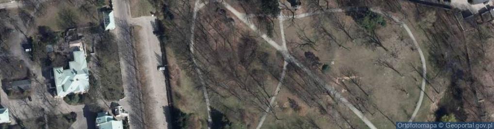 Zdjęcie satelitarne Pomnik przyrody