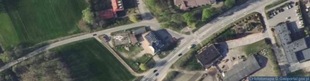 Zdjęcie satelitarne Gminny Ośrodek Pomocy Społecznej