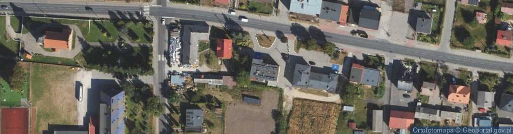 Zdjęcie satelitarne Gminny Ośrodek Pomocy Społecznej