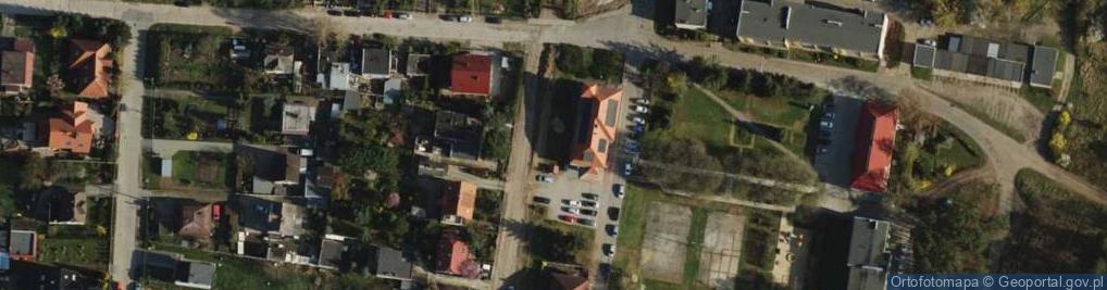 Zdjęcie satelitarne Gminny Ośrodek Pomocy Społecznej
