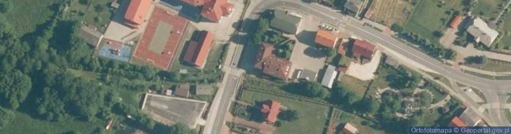 Zdjęcie satelitarne Gminny Ośrodek Pomocy Społecznej
