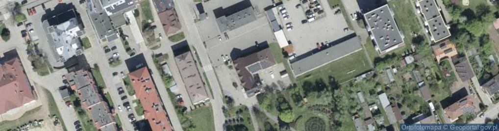 Zdjęcie satelitarne Gminny Ośrodek Pomocy Społecznej
