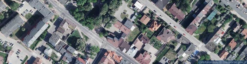 Zdjęcie satelitarne Gminny Ośrodek Pomocy Społecznej