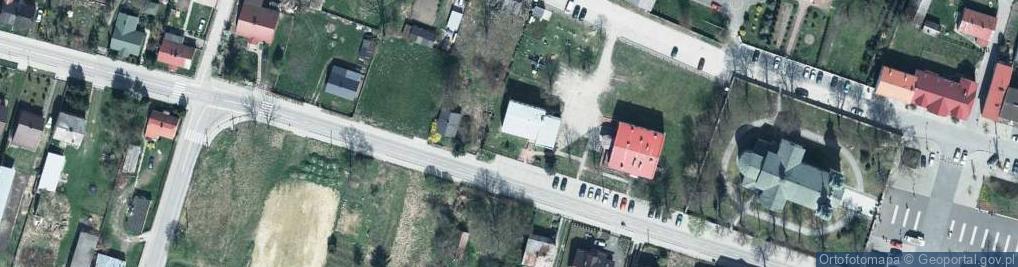 Zdjęcie satelitarne Gminny Ośrodek Pomocy Społecznej