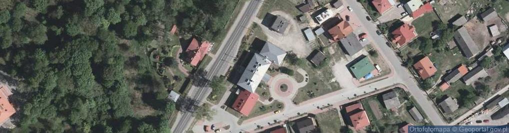 Zdjęcie satelitarne Gminny Ośrodek Pomocy Społecznej
