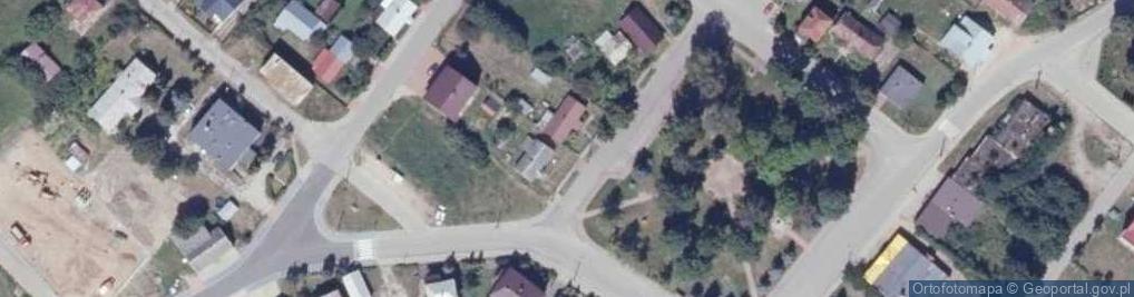 Zdjęcie satelitarne Gminny Ośrodek Pomocy Społecznej