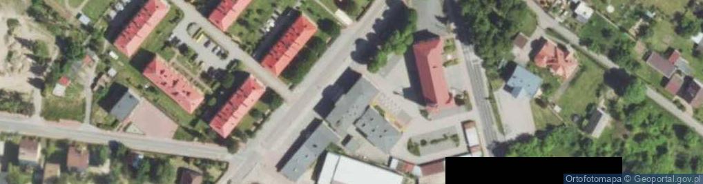 Zdjęcie satelitarne Gminny Ośrodek Pomocy Społecznej