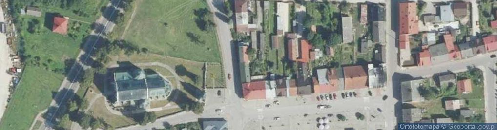 Zdjęcie satelitarne Gminny Ośrodek Pomocy Społecznej