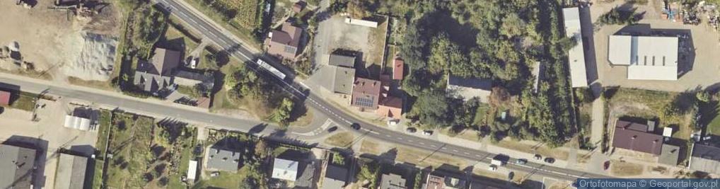 Zdjęcie satelitarne Gminny Ośrodek Pomocy Społecznej