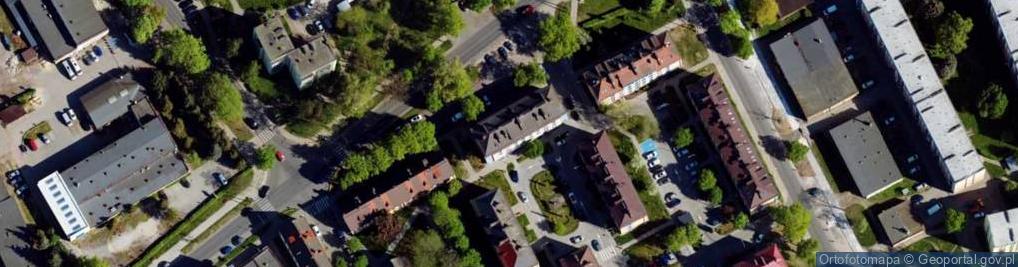 Zdjęcie satelitarne Miejski Ośrodek Pomocy Społecznej