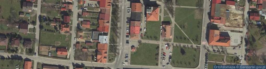 Zdjęcie satelitarne Miejski Ośrodek Pomocy Społecznej