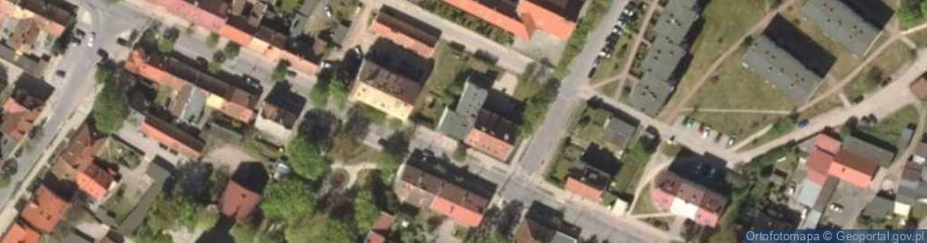 Zdjęcie satelitarne Miejski Ośrodek Pomocy Społecznej