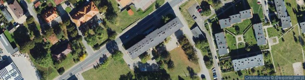 Zdjęcie satelitarne Miejski Ośrodek Pomocy Społecznej