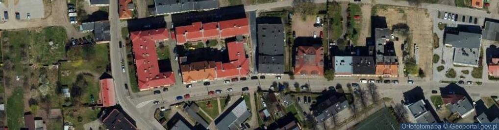 Zdjęcie satelitarne Miejski Ośrodek Pomocy Społecznej