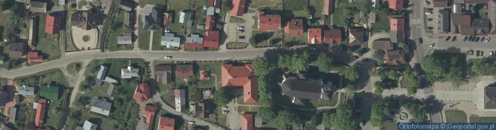Zdjęcie satelitarne Miejsko–gminny ośrodek pomocy społecznej w Narolu