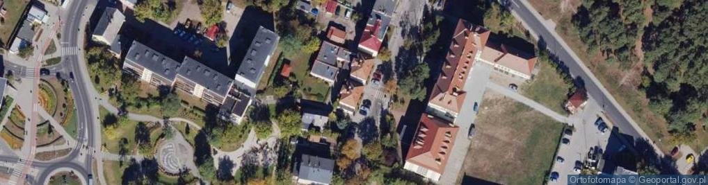 Zdjęcie satelitarne Miejsko - Gminny Ośrodek Pomocy Społecznej