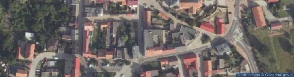 Zdjęcie satelitarne Miejsko - Gminny Ośrodek Pomocy Społecznej