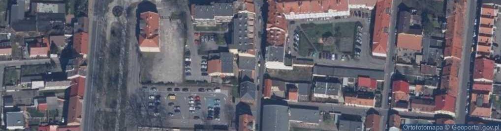 Zdjęcie satelitarne Miejsko - Gminny Ośrodek Pomocy Społecznej