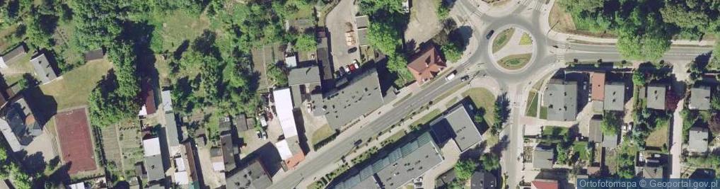 Zdjęcie satelitarne Miejsko Gminny Ośrodek Pomocy Społecznej