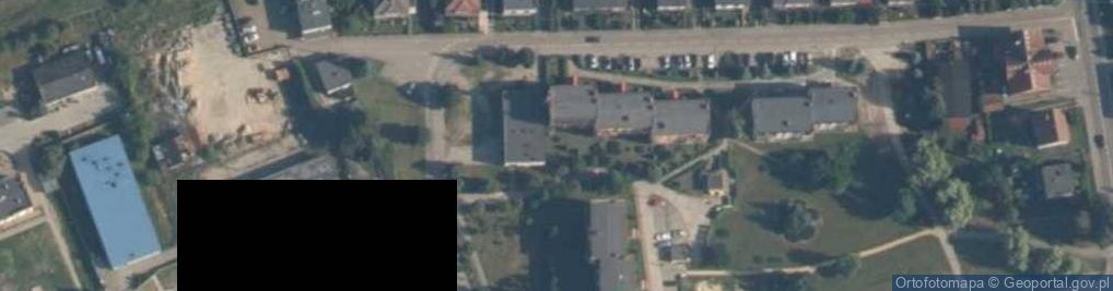 Zdjęcie satelitarne Miejsko-Gminny Ośrodek Pomocy Społecznej