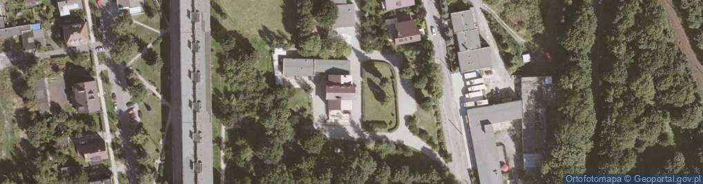 Zdjęcie satelitarne Miejsko-Gminny Ośrodek Pomocy Społecznej