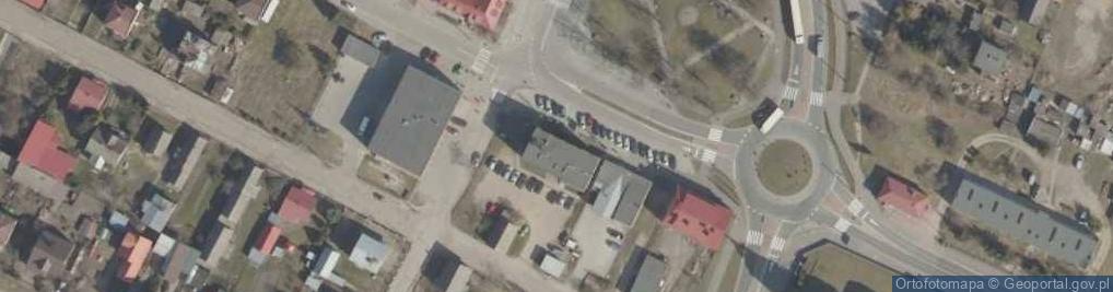 Zdjęcie satelitarne Miejsko-Gminny Ośrodek Pomocy Społecznej