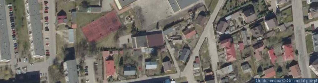 Zdjęcie satelitarne Miejsko-Gminny Ośrodek Pomocy Społecznej
