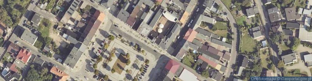 Zdjęcie satelitarne Miejsko-Gminny Ośrodek Pomocy Społecznej