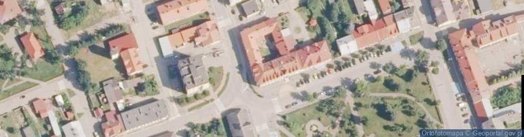 Zdjęcie satelitarne Miejsko-Gminny Ośrodek Pomocy Społecznej