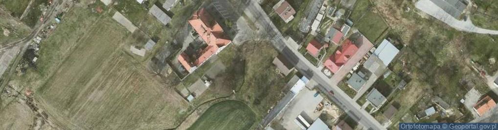 Zdjęcie satelitarne Miejsko-Gminny Ośrodek Pomocy Społecznej