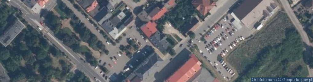 Zdjęcie satelitarne Miejsko-Gminny Ośrodek Pomocy Społecznej