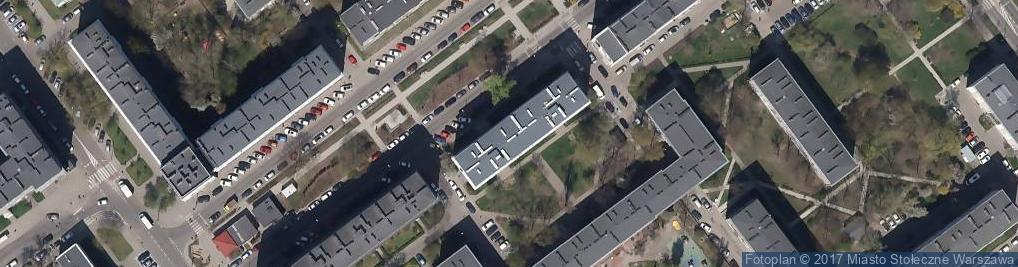 Zdjęcie satelitarne Ośrodek Pomocy Społecznej Dzielnicy Praga Północ